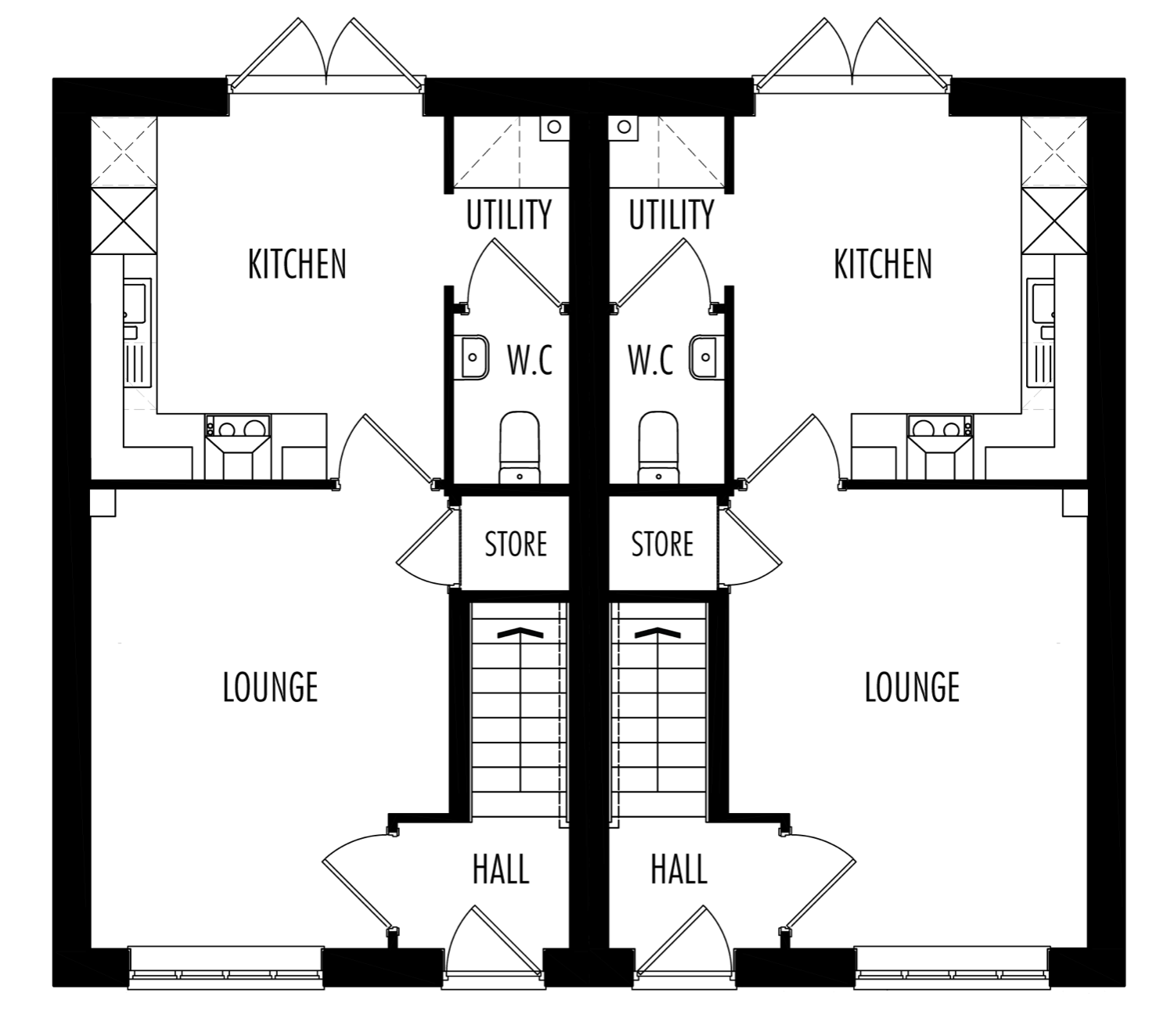 Milton Floor Plans Ground floor
